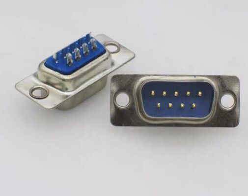 DB9 Metal Shell RS232/485 Serial Port Plug 9-Pin D-SUB9 Connector Nine-Pin Male and Female