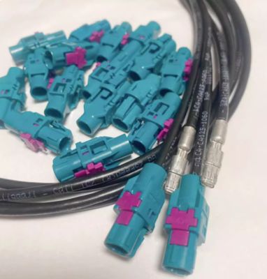 Servo Motor Connector Panel Mount Cable Mount Silver Gold Plated Rosenberger type