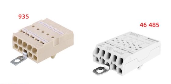 SLK5 SLK7 5PIN LED Light Connector 450V 24A White Insert