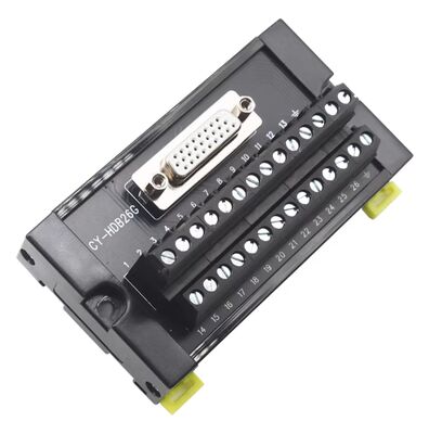 Delta B3 Inovance Servo Motor Connector with HDB26 Terminal Board and 3-row 26-pin Wiring for Industrial Automation