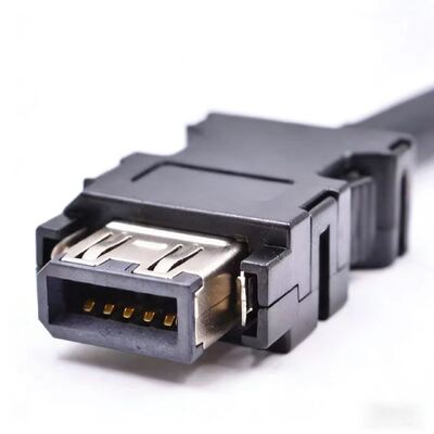 Applicable for Mitsubishi J3ENCBL3M-A1-LA2-H servo motors, small power encoder drag chain cable under 750W