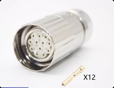 M23 series connector Siemens S120 servo cable connector 6FX2003-0SU12 0SP12 connector