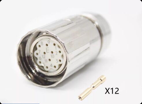 M23 series connector Siemens S120 servo cable connector 6FX2003-0SU12 0SP12 connector