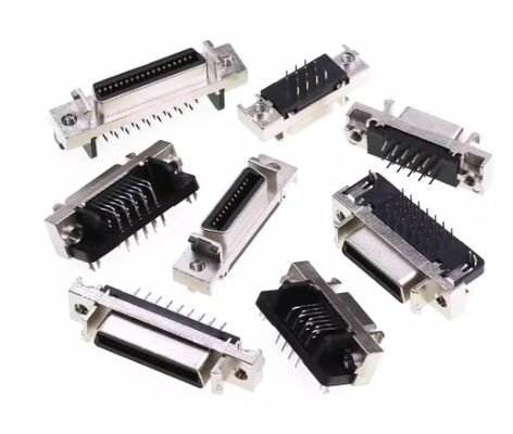 50PIN SCSI Connector for Servo Motors with 1000V Voltage Rating and Moog Gender Design