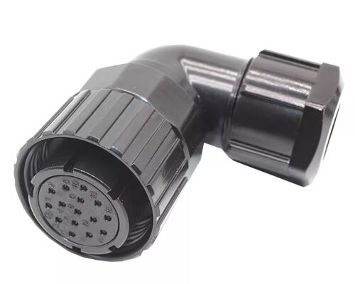 GSK Huada Maxin Servo Motor Connector with 4-pin 7-pin 15-pin Encoder Plug for Panel or Cable Mount and Silver/Gold Plated Pins