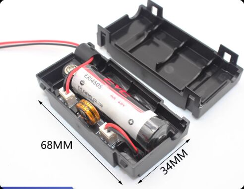 3.6V Battery Box for Panasonic Yaskawa Servo Motor with 1000V Rating and Silver Gold-Plated Contacts