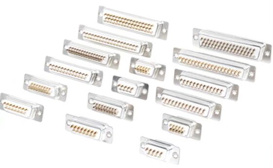 1000V Voltage Rating Servo Motor Connector with Silver and Gold Plated Pins in 6PIN and 7PIN Configurations