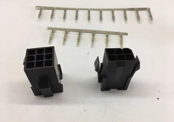 Original TE Delta Servo Motor Connector with 1000V Voltage Rating and Silver/Gold Contact Plating for Industrial Automation