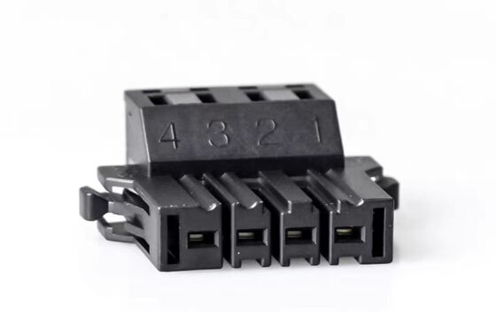 A4 A5 A6 Servo Motor Connector with 1000V Voltage Rating and Silver/Gold Plated Pins in 4PIN-17PIN Configurations