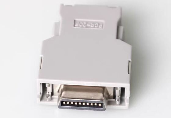 20-Pin Gold-Plated Solder Type Servo Motor Connector and Servo Encoder Plug for FANUC PCR-E20FS